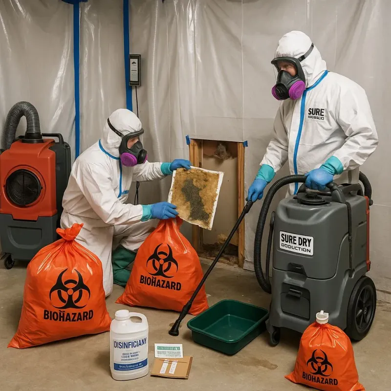 Contaminated Water Handling Protocols process in Lester Prairie, MN