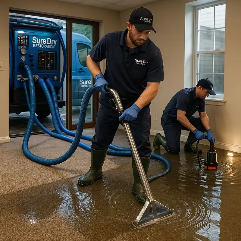 Water Extraction and Removal process in Lester Prairie, MN